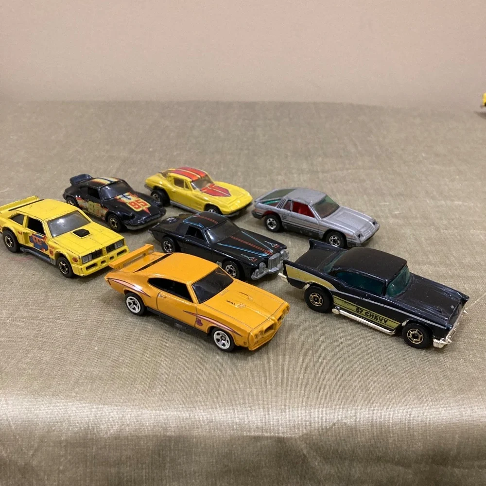 Variety of Die-Cast Toy Cars